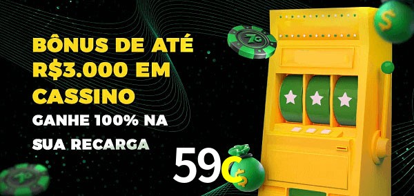 59c melhor bônus de depósito
