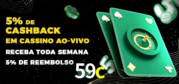 Promoções do cassino ao Vivo 59c